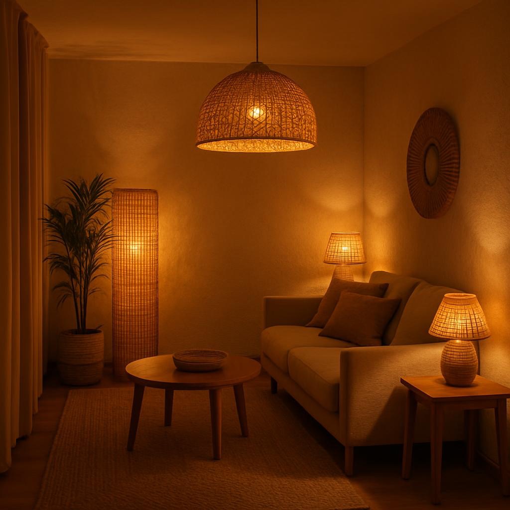 Dicas de iluminação quente para ambientes pequenos